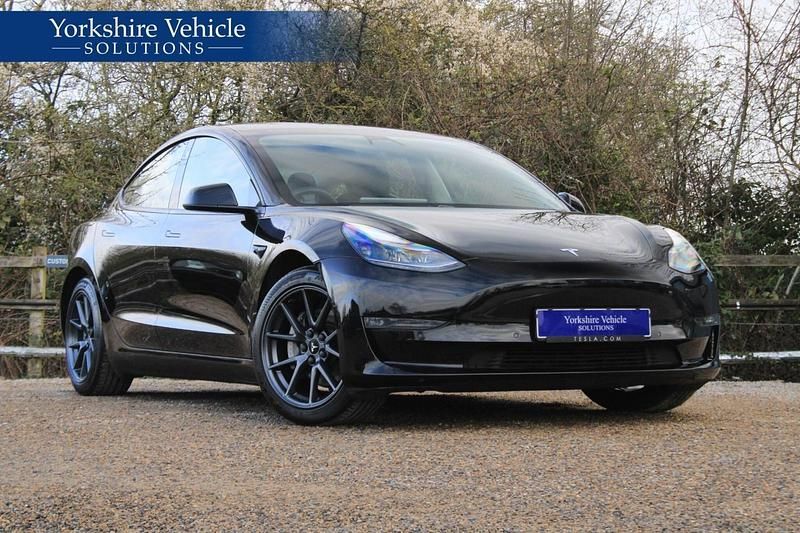 Used Tesla Model 3 Long Range AWD 366 kW (498 HP) 2021 Black Sedan