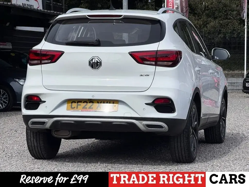 Used MG ZS Exclusive 106 HP (77 kW) 2022 White SUV