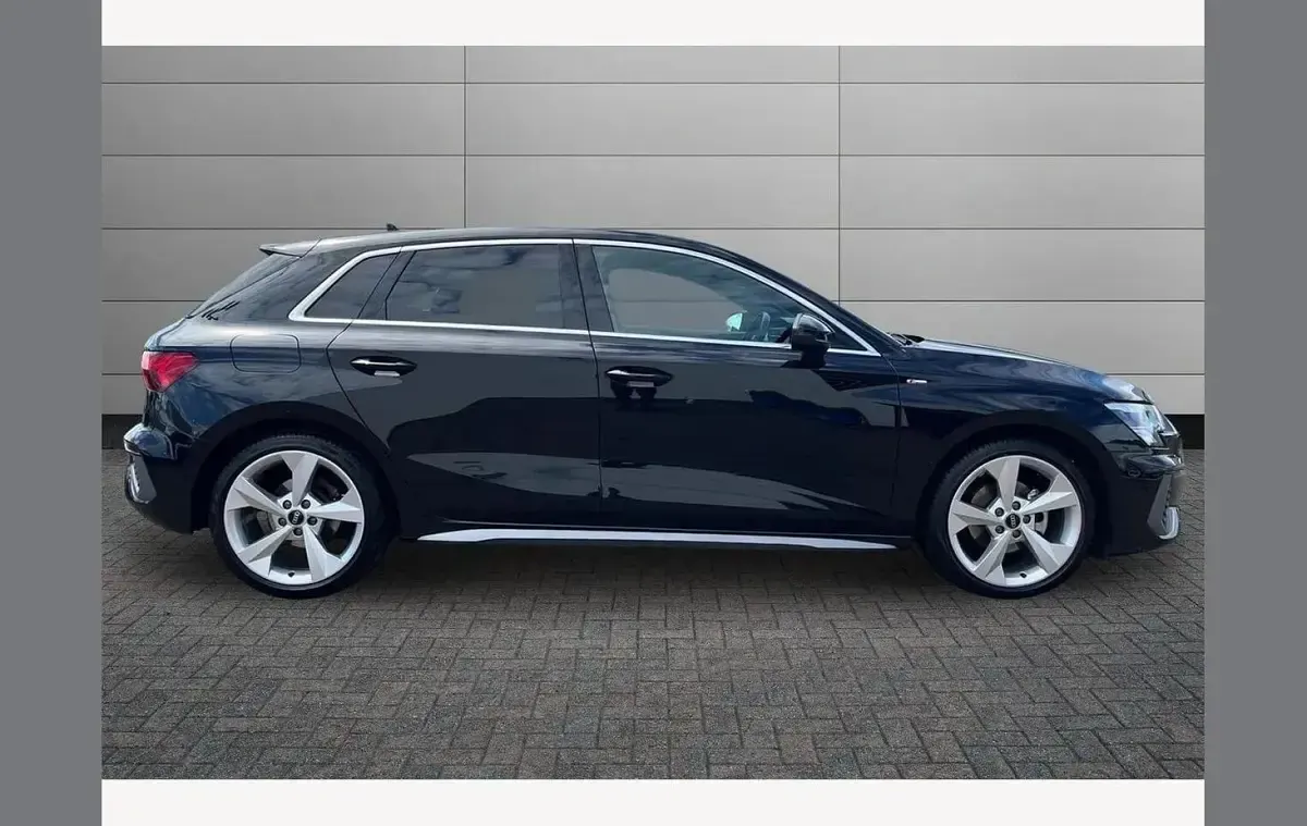 Used Audi A3 S-Line 110 HP (80 kW) 2024 Black Hatchback