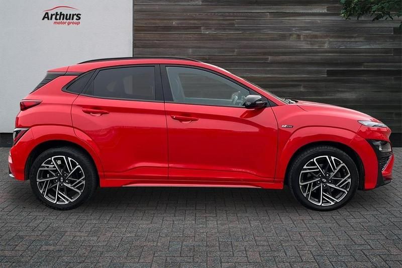 Red Used 2021 Hyundai Kona N Line SUV | £12,572 (A bit pricey) - Image 1/4