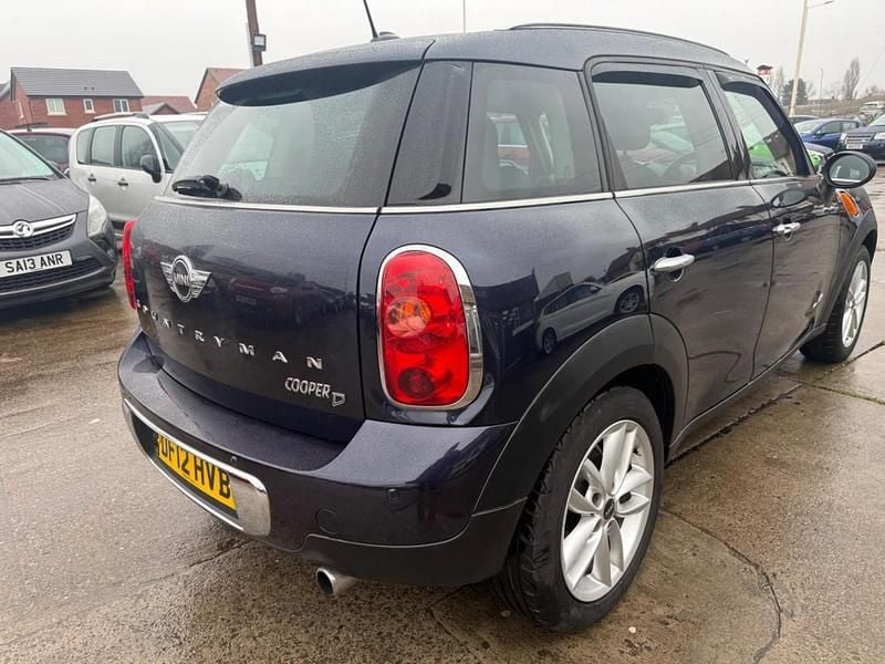 Used Mini Cooper D 112 HP (82 kW) 2012 Blue Hatchback