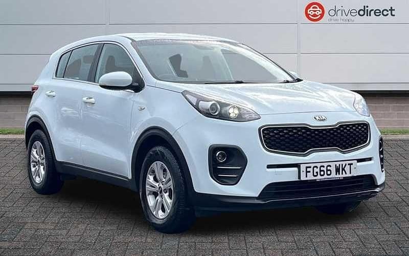 Metallic fusion white Used 2016 Kia Sportage SUV | £9,180 (Fair price) - Image 1/4
