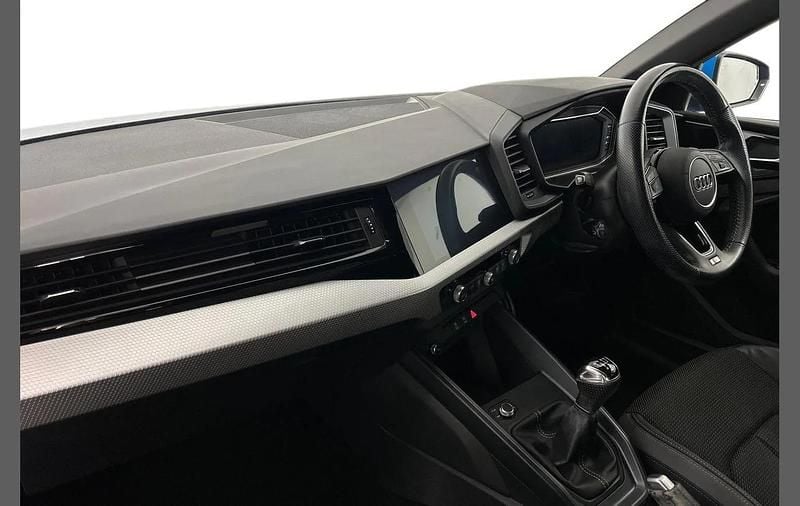 Used Audi A1 S-Line 94 HP (69 kW) 2020 Blue Hatchback