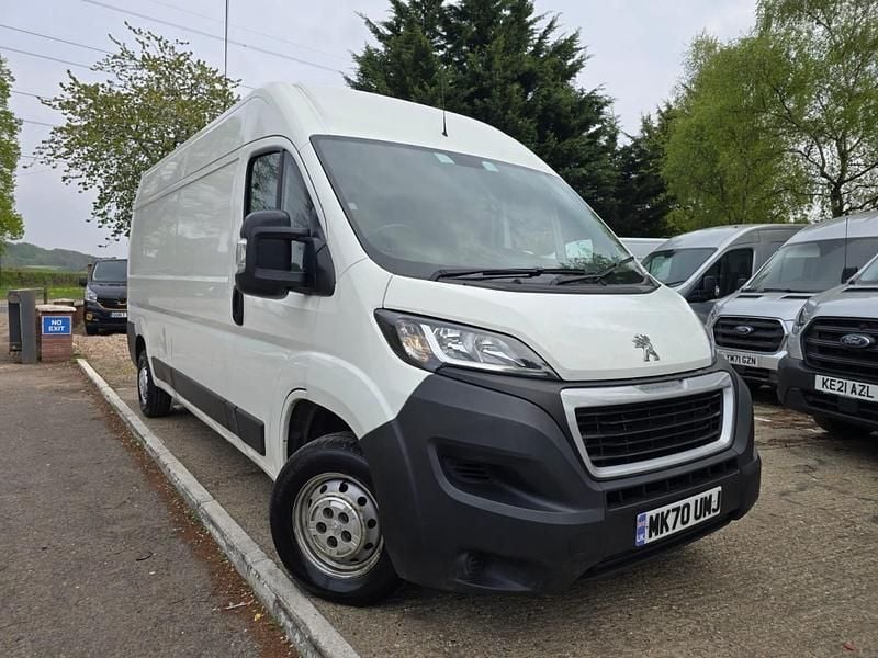 Used Peugeot Boxer S 140 HP (102 kW) 2020 White Van