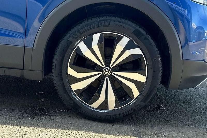 Used VW T-Cross Black Edition 110 HP (80 kW) 2023 Blue SUV