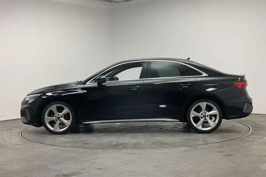 Used Audi A3 S-Line 147 HP (108 kW) 2023 Black Sedan
