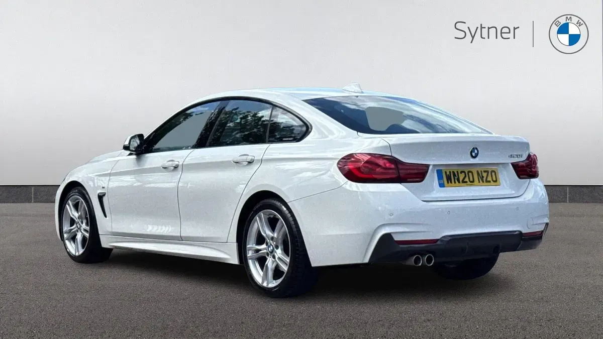 Used BMW 420 Gran Coupé M Sport 181 HP (133 kW) 2020 Alpine white Coupe