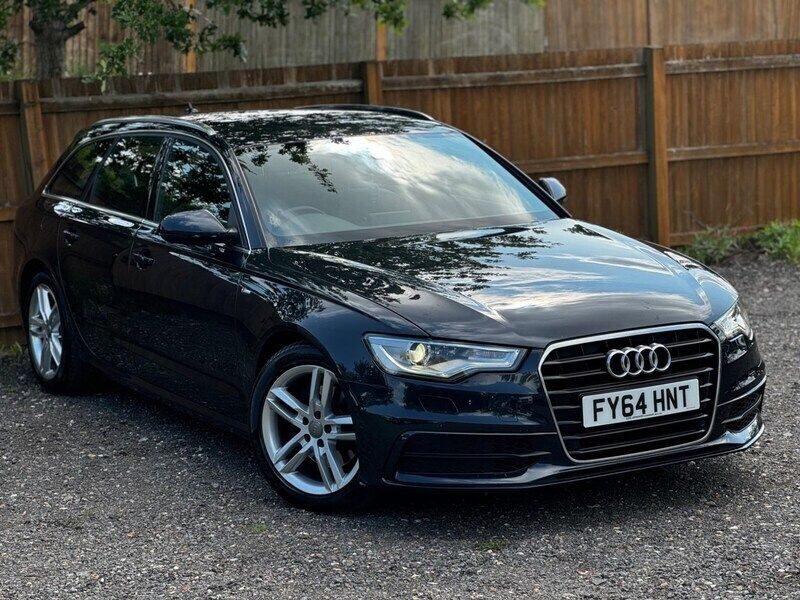 Blue Used 2014 Audi A6 S-Line Estate | £8,399 (Fair price) - Image 1/4