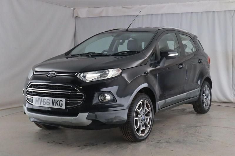 Black Used 2016 Ford Ecosport Titanium SUV | £7,750 (Fair price) - Image 1/3