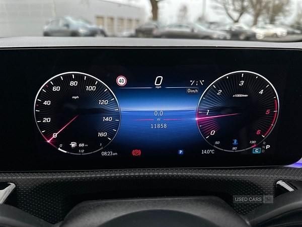 Used Mercedes CLA220 AMG Line Premium Plus 190 HP (139 kW) 2025 White Sedan