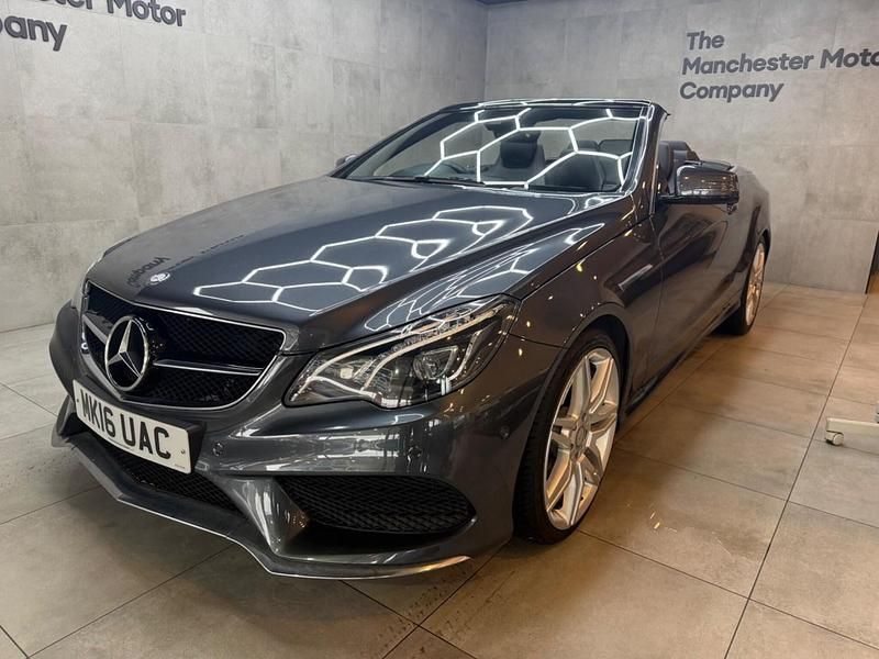 Grey Used 2016 Mercedes E220 AMG line Cabriolet | £9,999 (Good price) - Image 1/4