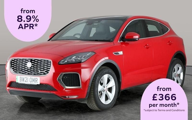 Red Used 2021 Jaguar E-Pace R-Dynamic SUV | £24,459 (A bit pricey) - Image 1/3