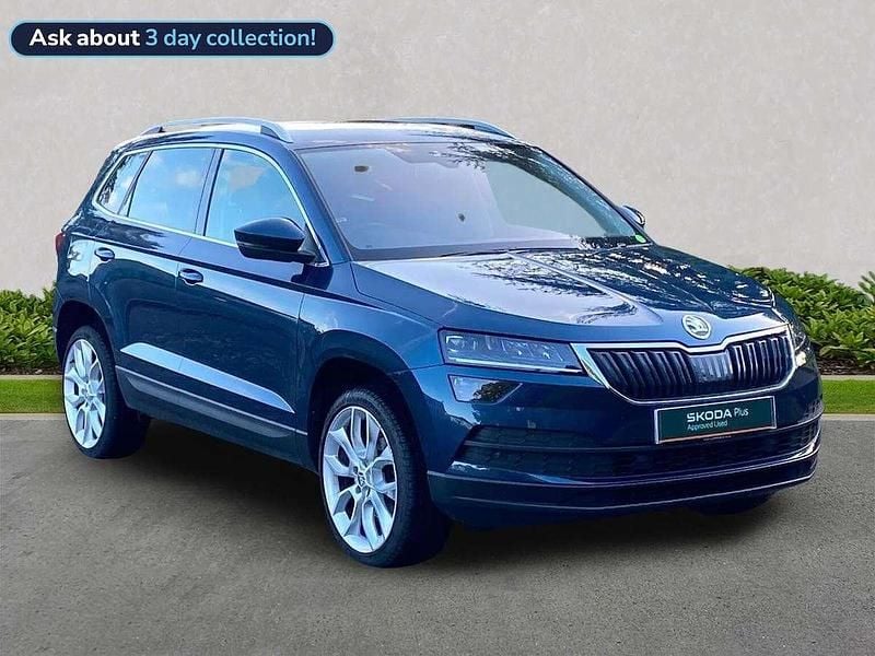 Blue Used 2020 Skoda Karoq SE L SUV | £17,999 (Fair price) - Image 1/4