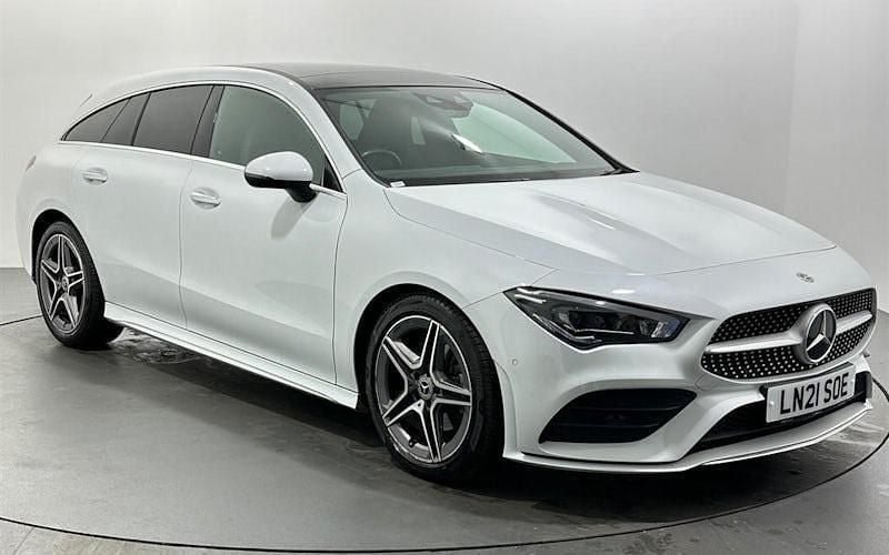 Used 2022 Mercedes CLA180 Shooting Brake AMG Line Premium Plus Estate | £22,240 (Fair price) - Image 1/3