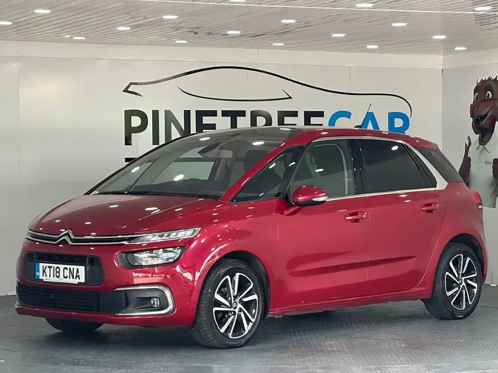 Used Citroën C4 Picasso Feel 130 HP (95 kW) 2018 Red MPV