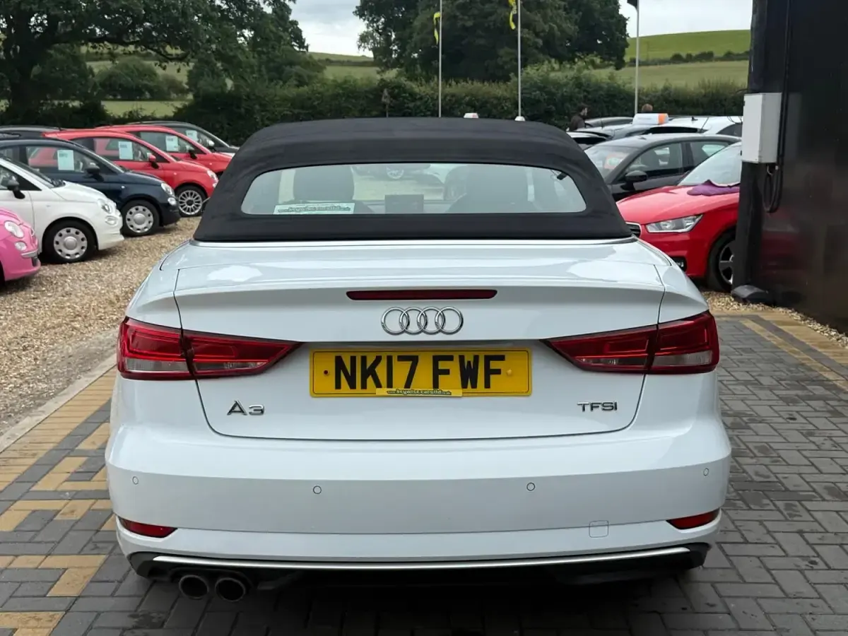 Used Audi A3 Cabriolet Sport 2017 White Cabriolet