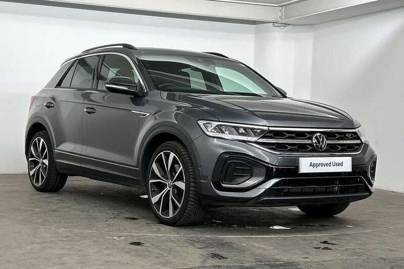 Grey Used 2023 VW T-Roc R-line SUV | £24,795 (Fair price) - Image 1/4
