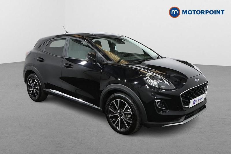 Black Used 2024 Ford Puma Titanium SUV | £19,549 (Good price) - Image 1/4
