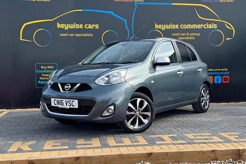 Grey Used 2016 Nissan Micra N-TEC Hatchback | £6,790 (Fair price) - Image 1/1