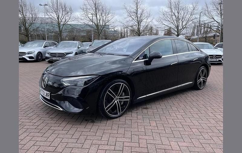 Used Mercedes EQE300 Exclusive Luxury 180 kW (245 HP) 2024 Obsidian black Sedan