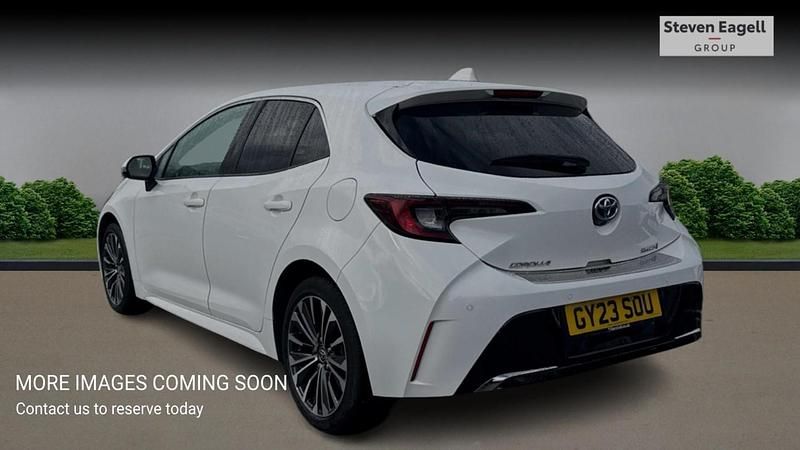 Used Toyota Corolla Design 2023 White Hatchback