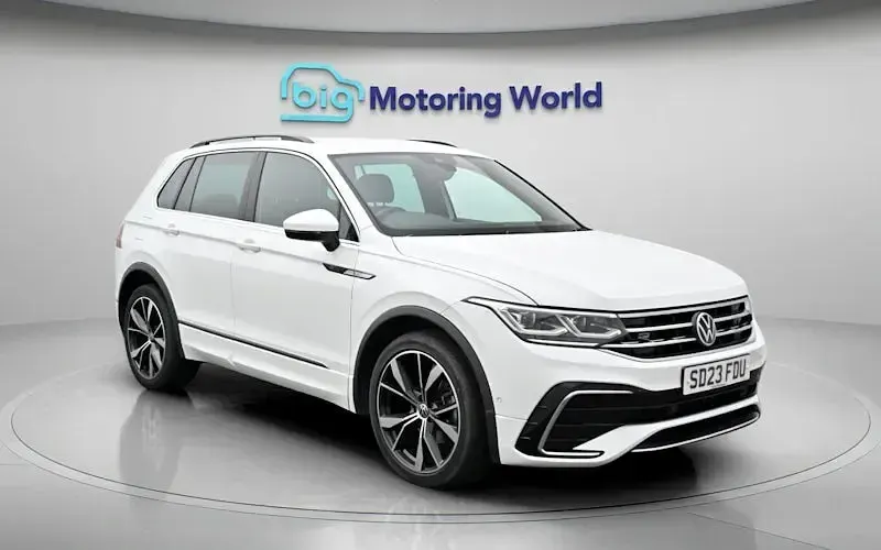 Used VW Tiguan R-line 150 HP (110 kW) 2023 White SUV