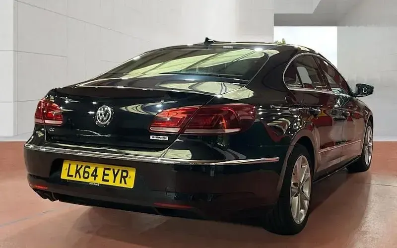 Used VW CC 140 HP (102 kW) 2014 Black Sedan