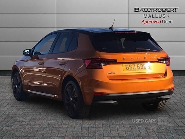 Used Skoda Fabia Colour Edition 2023 Orange Hatchback