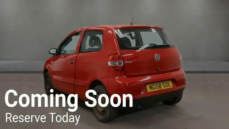 Used VW Fox 55 HP (40 kW) 2009 Red Hatchback