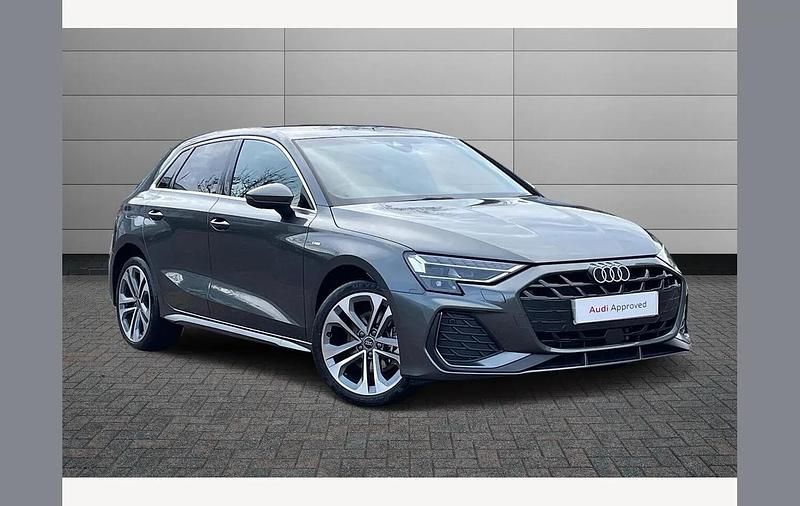 Grey Used 2025 Audi A3 e-tron S-Line Hatchback | £29,695 (Good price) - Image 1/4