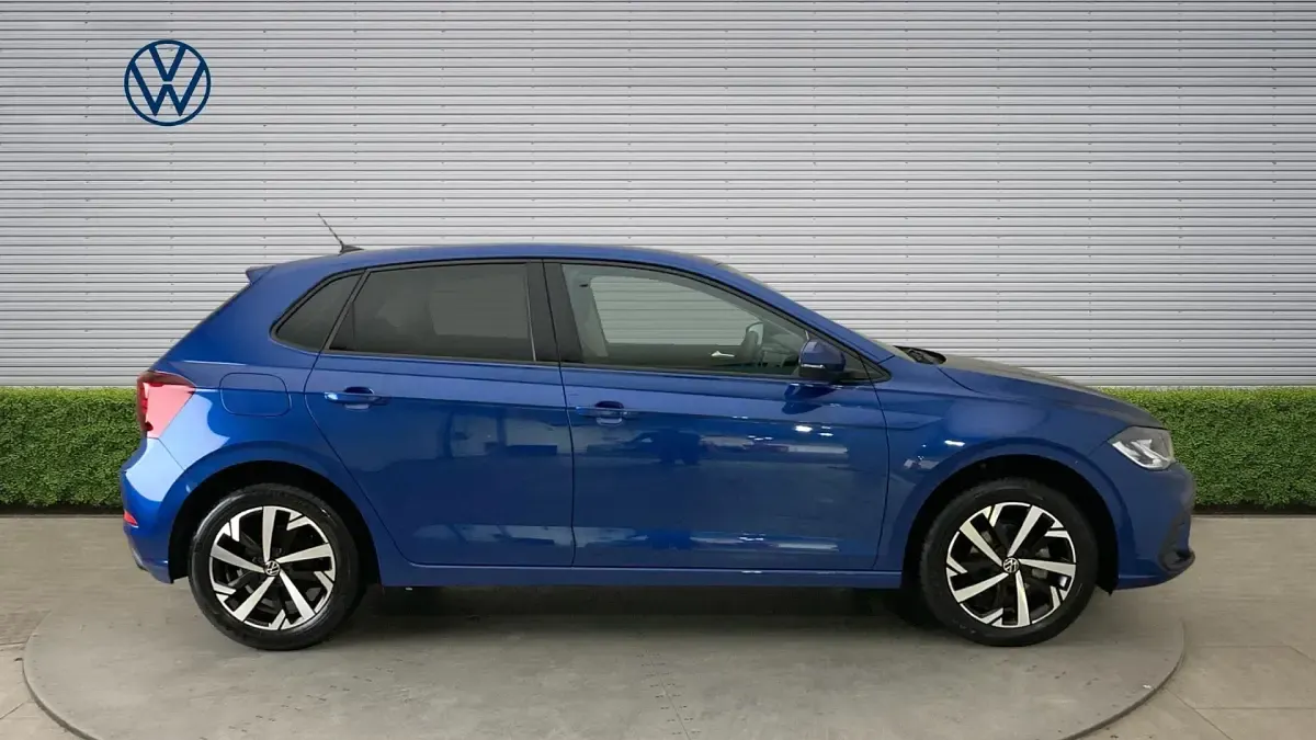 New VW Polo Match 95 HP (69 kW) 2026 Blue Hatchback