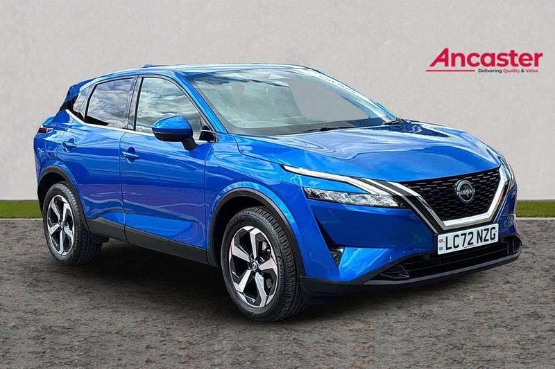 Blue Used 2022 Nissan Qashqai N-Connecta SUV | £19,375 (Fair price) - Image 1/4