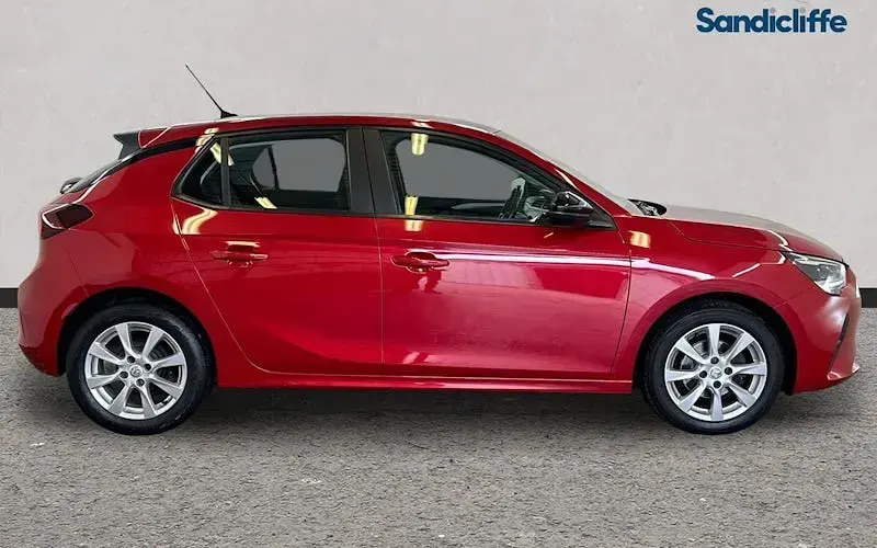 Used Vauxhall Corsa Design Edition 75 HP (55 kW) 2022 Red Hatchback