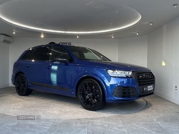 Blue Used 2017 Audi SQ7 SUV | £28,590 (Fair price) - Image 1/4