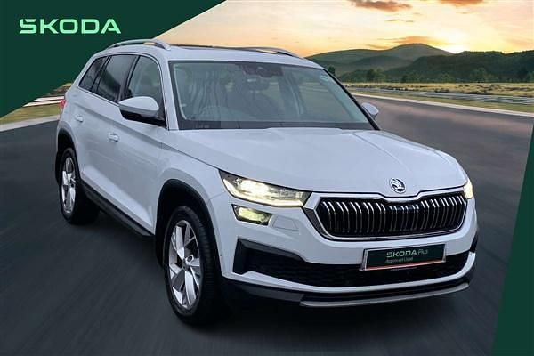 White Used 2022 Skoda Kodiaq SE L SUV | £23,995 (Fair price) - Image 1/4