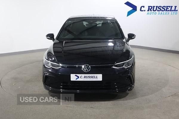 Used VW Golf VII R-line 130 HP (95 kW) 2021 Black Hatchback