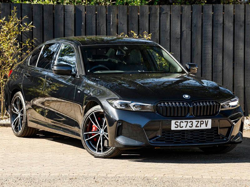 Black Used 2024 BMW 330e M Sport Sedan | £33,298 (Good price) - Image 1/4