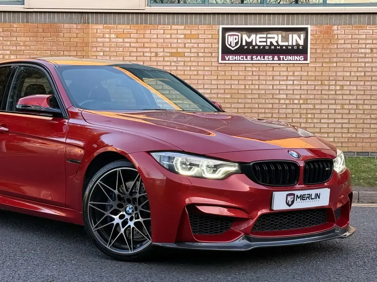 Used BMW M3 Competition Edition 2018 Orange Sedan