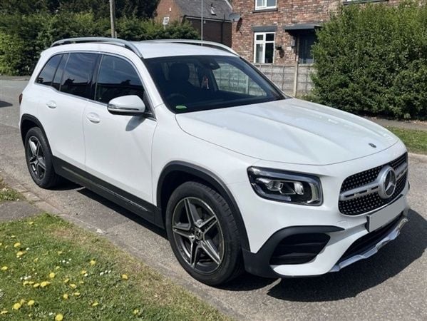 White Used 2022 Mercedes GLB200 AMG line SUV | £26,276 (Fair price) - Image 1/1