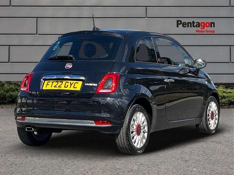 Used Fiat 500 Red 69 HP (50 kW) 2022 Black Hatchback