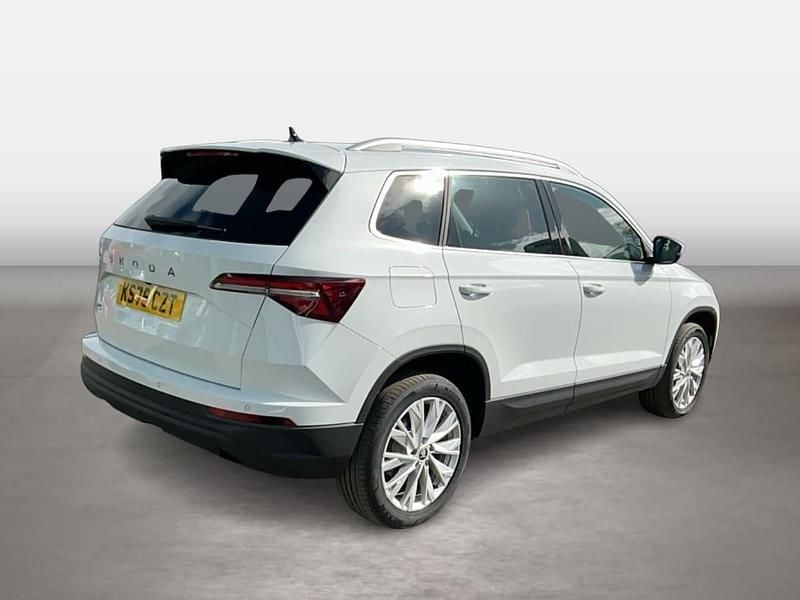 New Skoda Karoq SE L 110 HP (80 kW) 2026 Moon white metallic SUV
