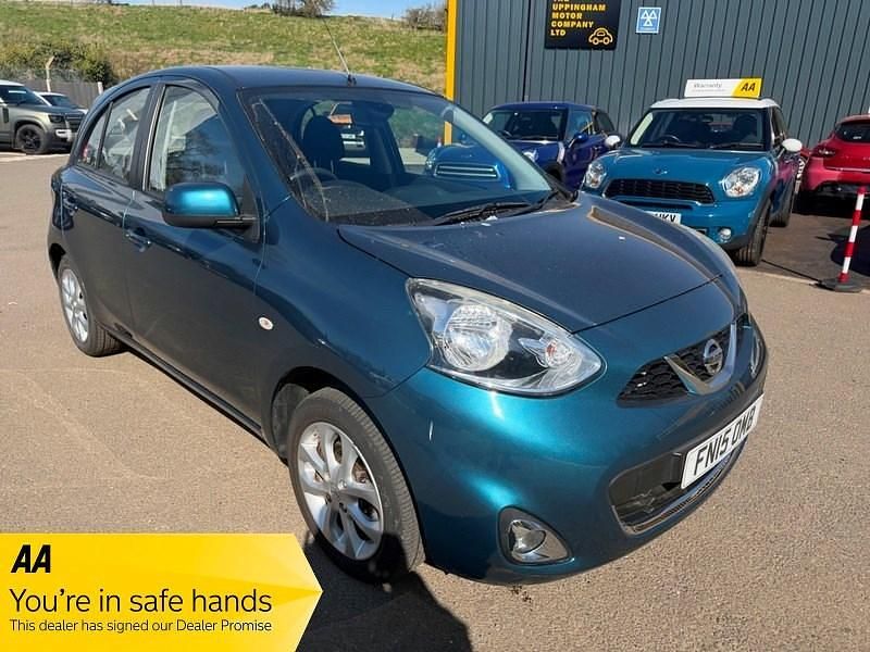 Used Nissan Micra Acenta 2015 Blue Hatchback