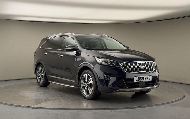 Gravity blue Used 2019 Kia Sorento GT-Line S SUV | £25,500 (A bit pricey) - Image 1/4