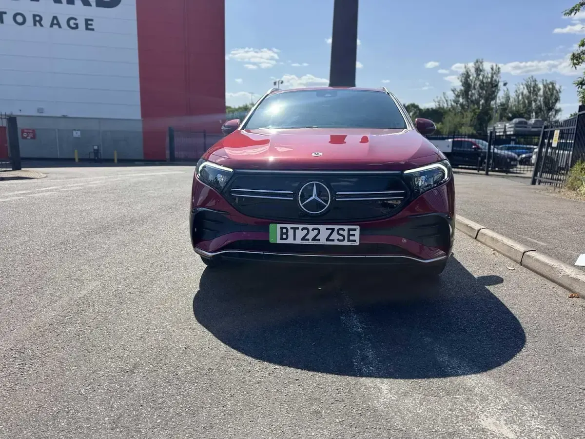 Used Mercedes EQA250 AMG line 139 kW (190 HP) 2022 Red SUV