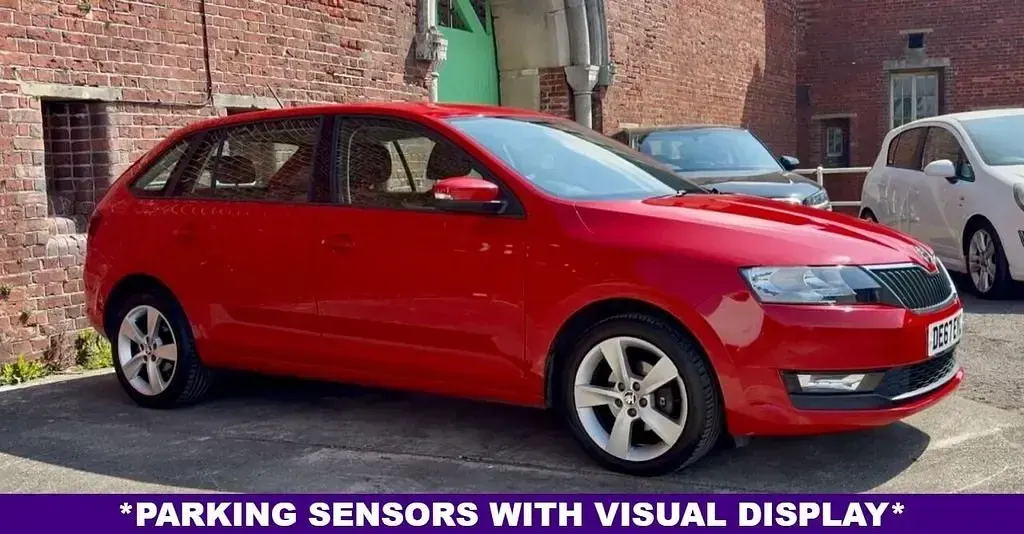 Usado Skoda Rapid SE 95 HP (69 kW) 2017 Vermelho Citadino