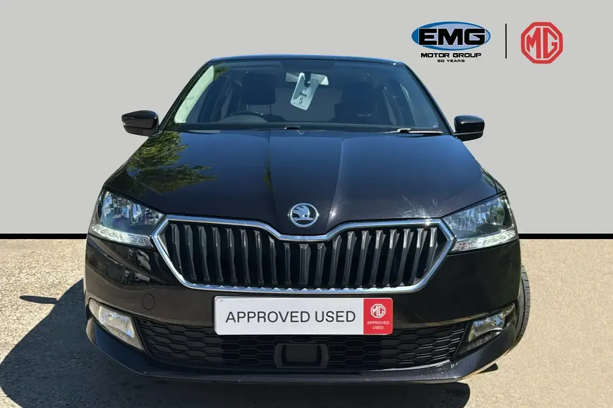 Used Skoda Fabia SE 95 HP (69 kW) 2020 Black Hatchback