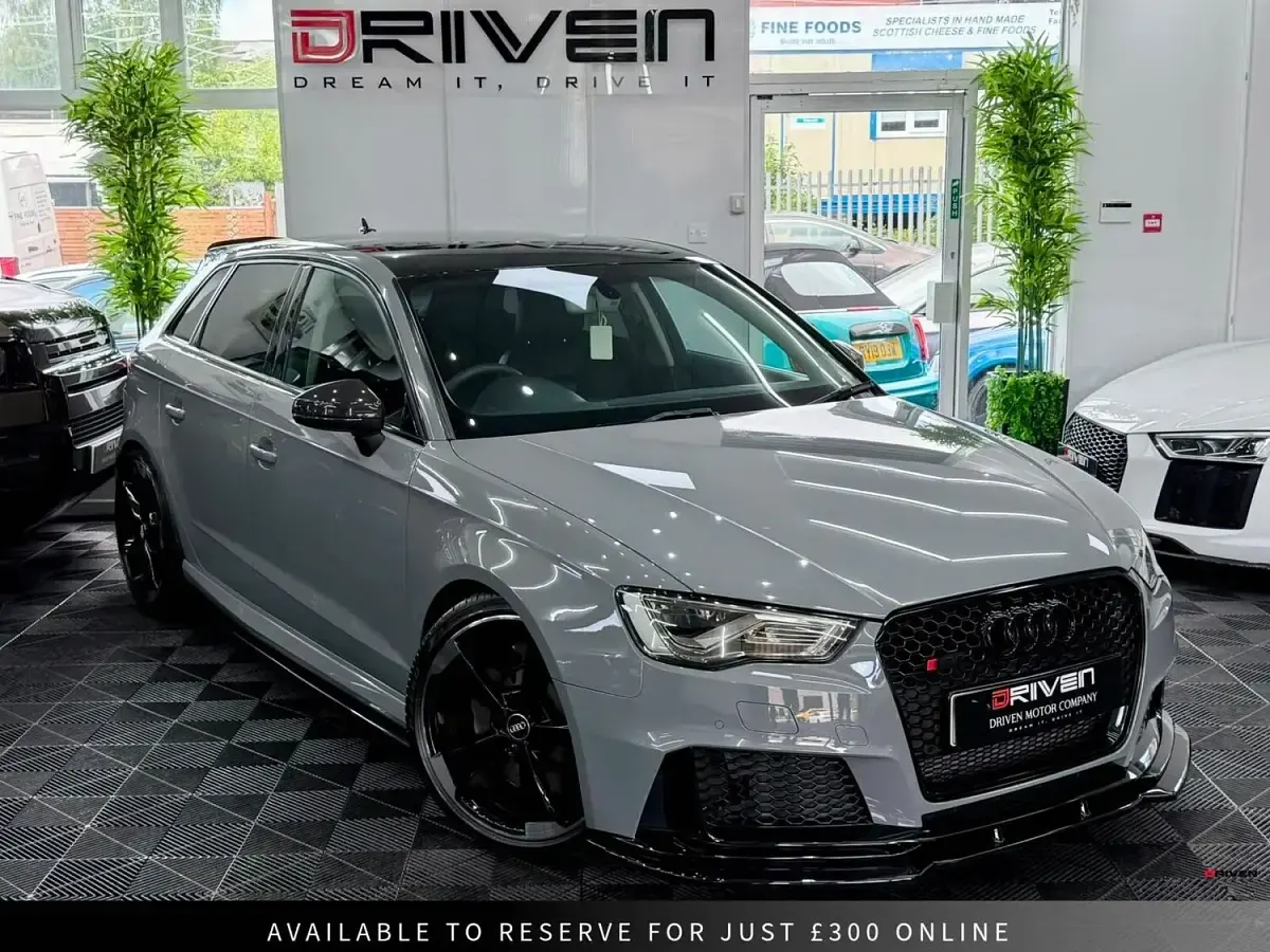 Used Audi RS3 Comfort 2015 Grey Sedan