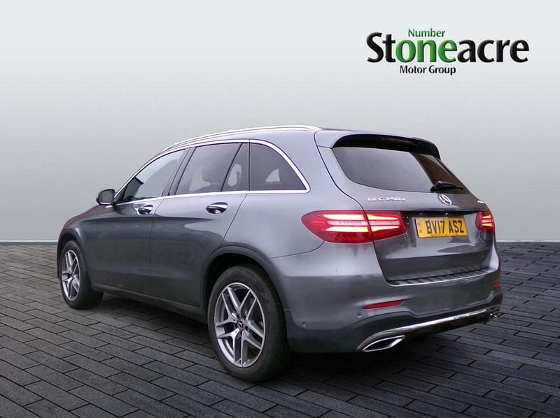 Used Mercedes GLC250 AMG line 200 HP (147 kW) 2017 Grey SUV