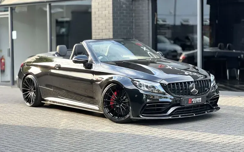 Used Mercedes C63 AMG Premium Plus 510 HP (375 kW) 2021 Black Cabriolet