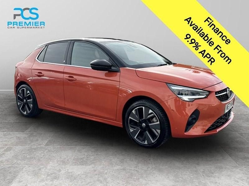 Used Vauxhall Corsa-e Elite 100 kW (136 HP) 2022 Orange Hatchback